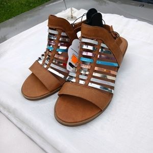 Nwt Wonder Nation Gladiator short heel Sandals